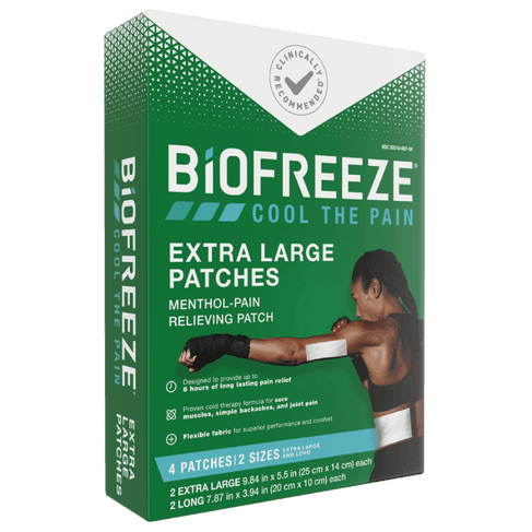 Biofreeze® Pain Relief Patches Extra Large 4 Patches
